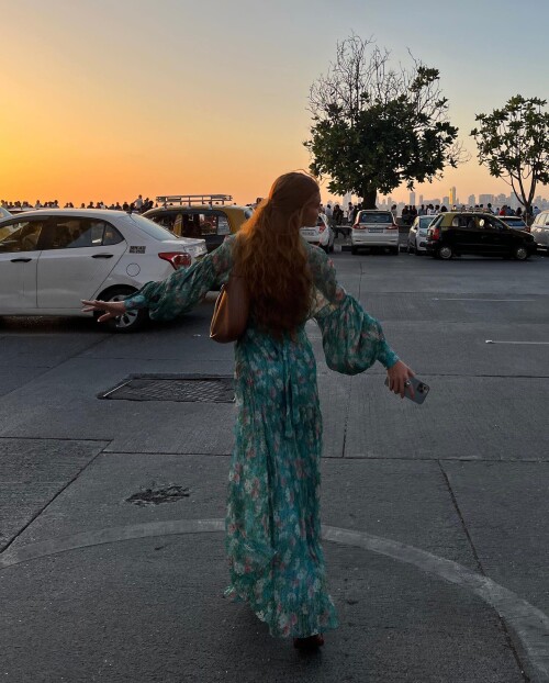 Photo by Marina Ruy Barbosa on April 05, 2023. May be an image of 1 person and sundress.