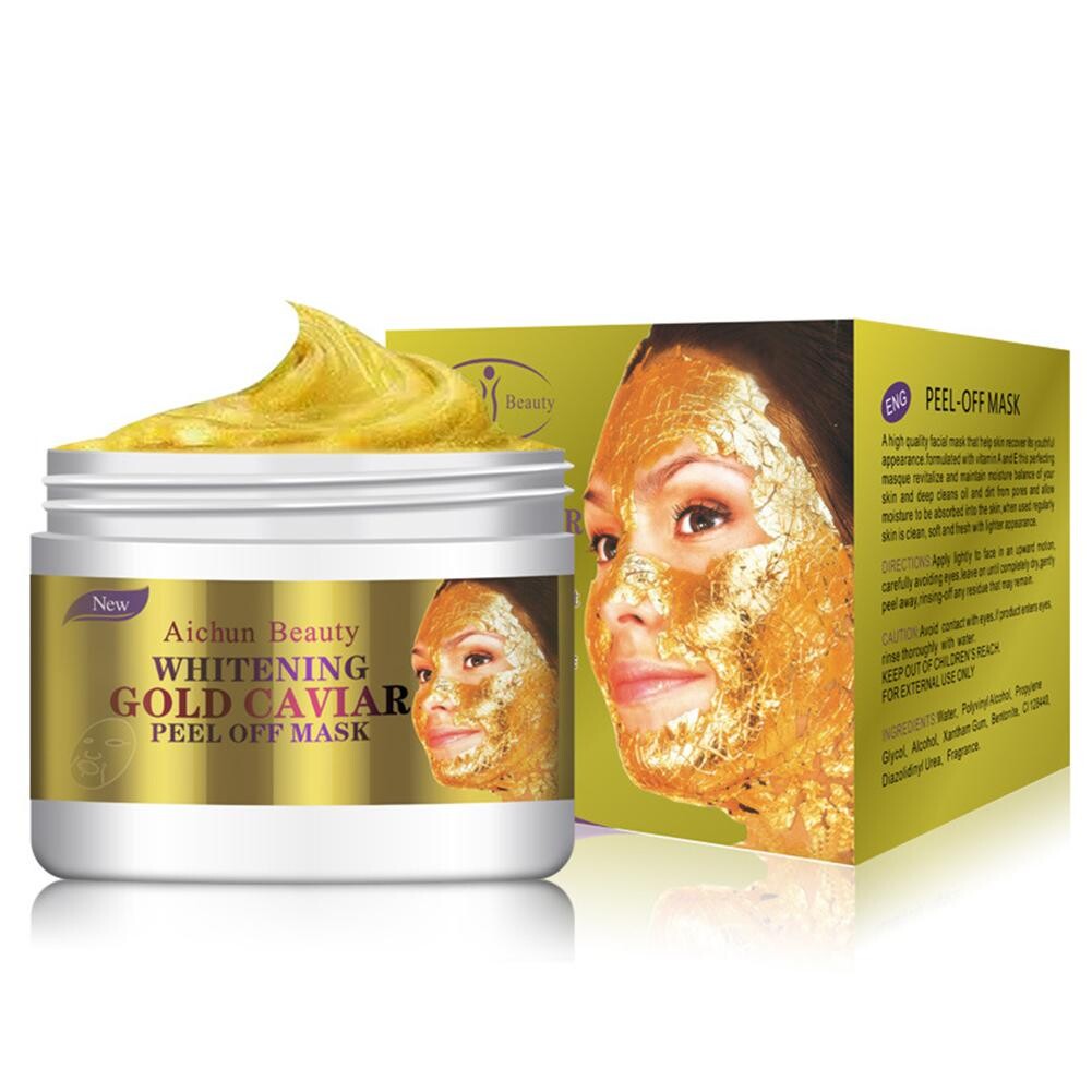 Косметика из Китая оптом и в розницу.  24K-Gold-Mask-Whitening-Anti-Wrinkle-Caviar-Extract-Blackheads-Remove-Peel-Off-Mask-Gel-Cream-facial