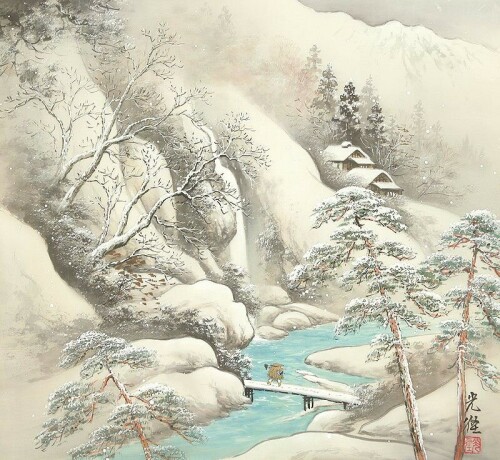 Koukei Kojima Japanese Landscape painter Tutt Art@ (73)