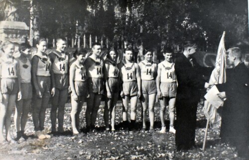 1961г. Мариинский Посад. 1 я эстафета на приз газеты Ленинское знамя