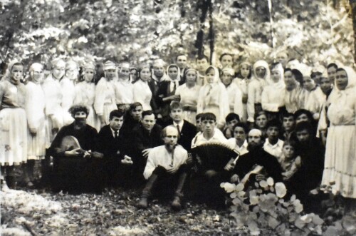 1968г. Карабашский сельский клуб. районный празднике песни и труда. Мариинско Посадский район