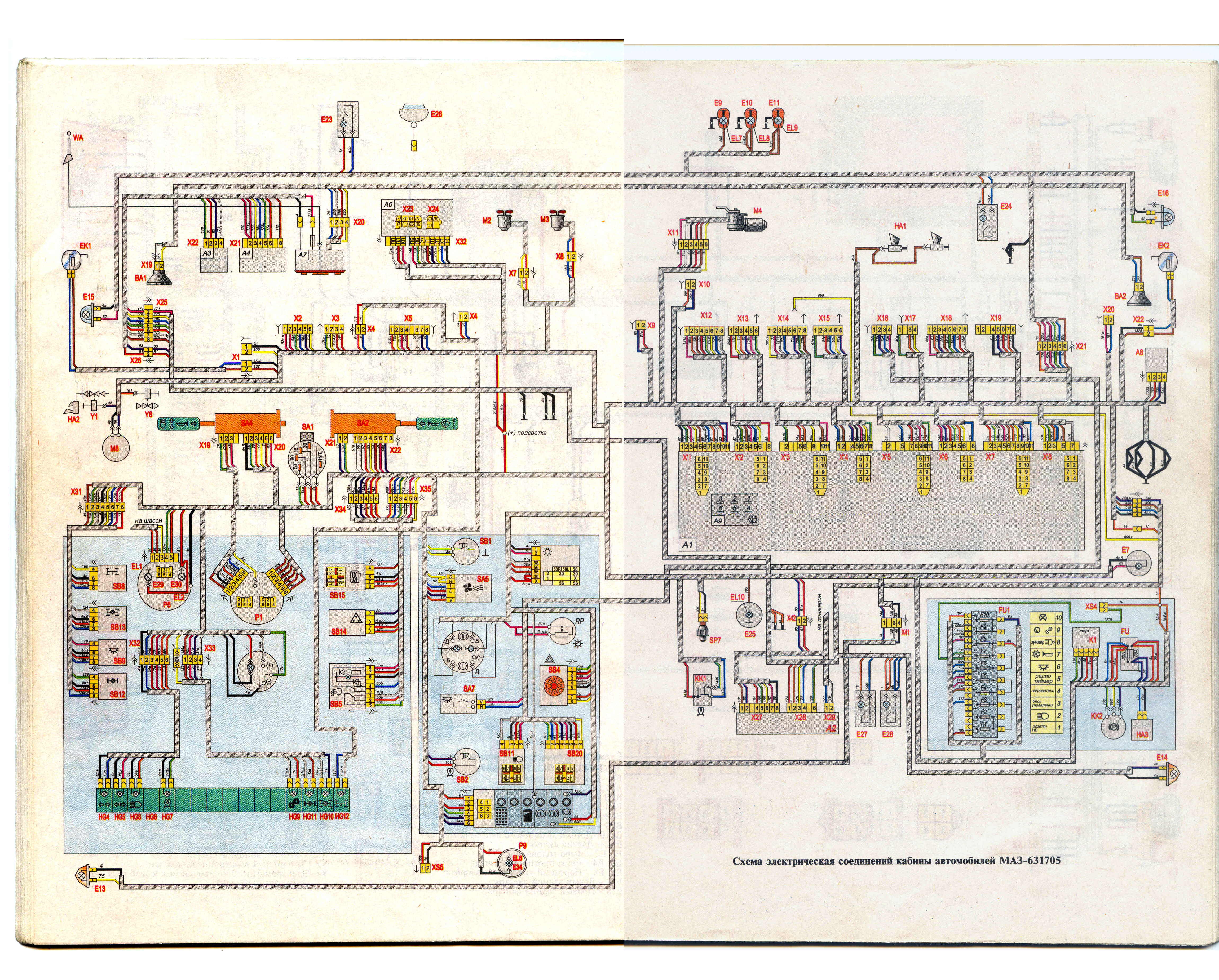 Схемы маз евро 3. Схема электрооборудования МАЗ 5516 евро 3. Эл схема МАЗ 4370. Схема электрооборудования МАЗ 630303. Схема электропроводки МАЗ 5551 цветная.
