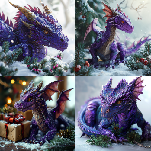 imgoko7 New Years Christmas card white background. The purple d 467ecda4 230a 42cc a7e2 bc7e5845cf9f
