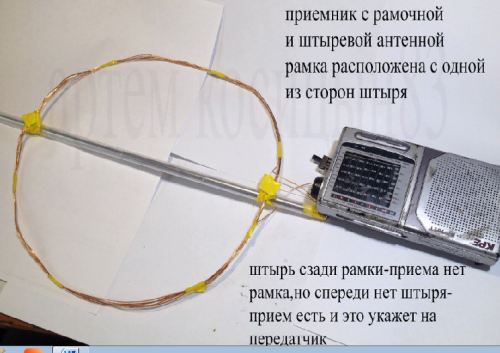 5.Рамочная антенна самодельного пеленгатора