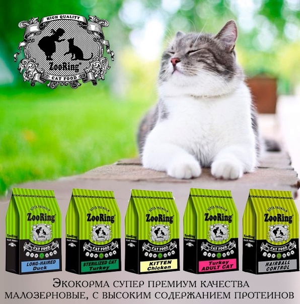 Зооринг корм для кошек