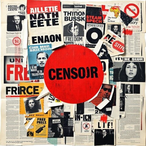 A-collage-of-anti-censorship-in-the-style-of-abstract-expressionism-focusing-on-the-center-of-the-artwork-as-a-circle-placed-within-a-square.-At-the-center-are-bright-posters-with-slogans-and-large-sy.jpg