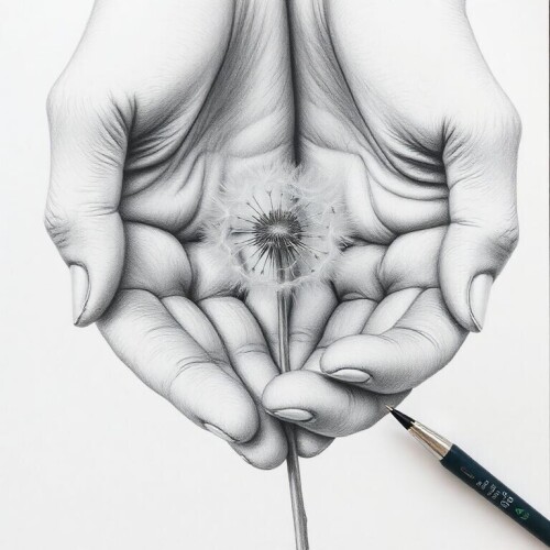 An-up-close-detailed-graphite-drawing-by-a-rising-talent-features-intricate-hands-tenderly-holding-a-fragile-dandelion.-The-artwork-beautifully-captures-the-delicate-textures-of-both-the-hands-and-the.jpg