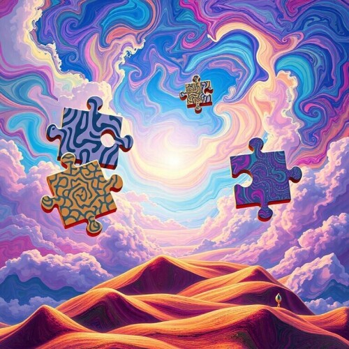 Surreal-Puzzle-Symphony_-Envision-a-surreal-landscape-where-3D-puzzle-pieces-float-gracefully-in-a-vibrant-sky-each-adorned-with-unique-patterns.jpg