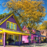 usa-houses-autumn-canterbury-village-michigan-street-osen-ul