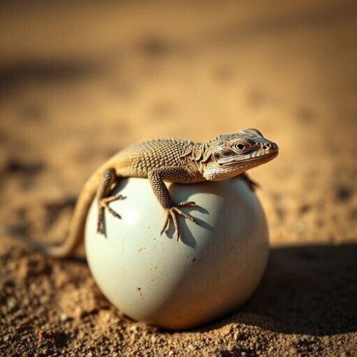 Hyperrealistic-close-up-of-a-lizard-on-a-ball-in-the-desert.-The-image-emphasizes-the-lizards-intricate-scales-and-the-balls-smooth-surface-with-a-dramatic-play-of-light-and-shadow.jpg