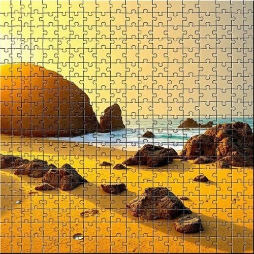 Ultra-Detailed-512x512px-Image-Puzzle-full-canvas-Hyperrealistic-large-pieces-Yellow-Beach-landscape-background-Warm-Lighting-High-Contrast.jpg