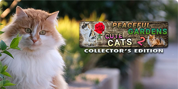 Peaceful Gardens 2: Cute Cats Collector’s Edition