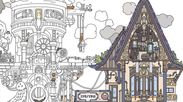 Hidden Cats 3: Steampunk