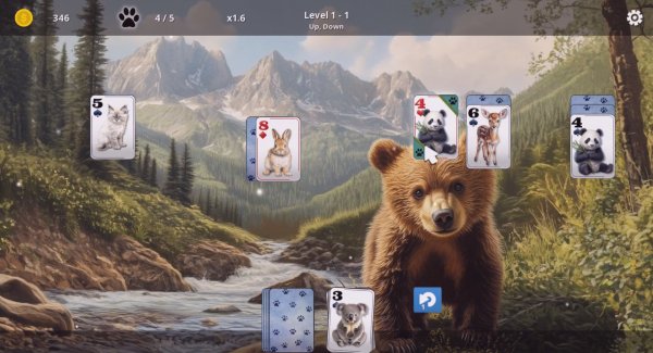 Animal Puzzle Solitaire