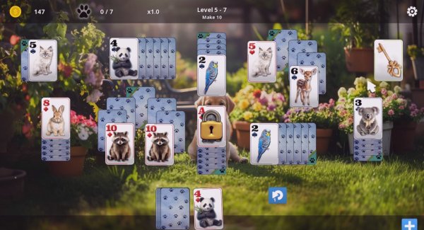 Animal Puzzle Solitaire