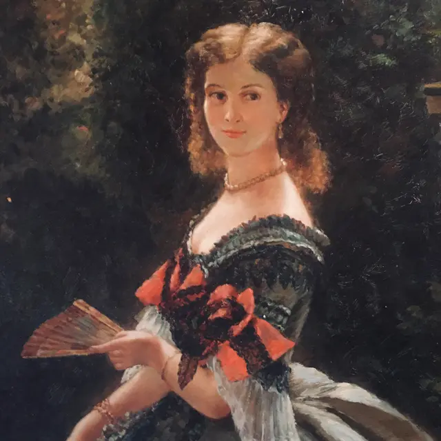 early-19th-century-portrait-of-an-aristocratic-woman-oil-painting-framed-7839.webp