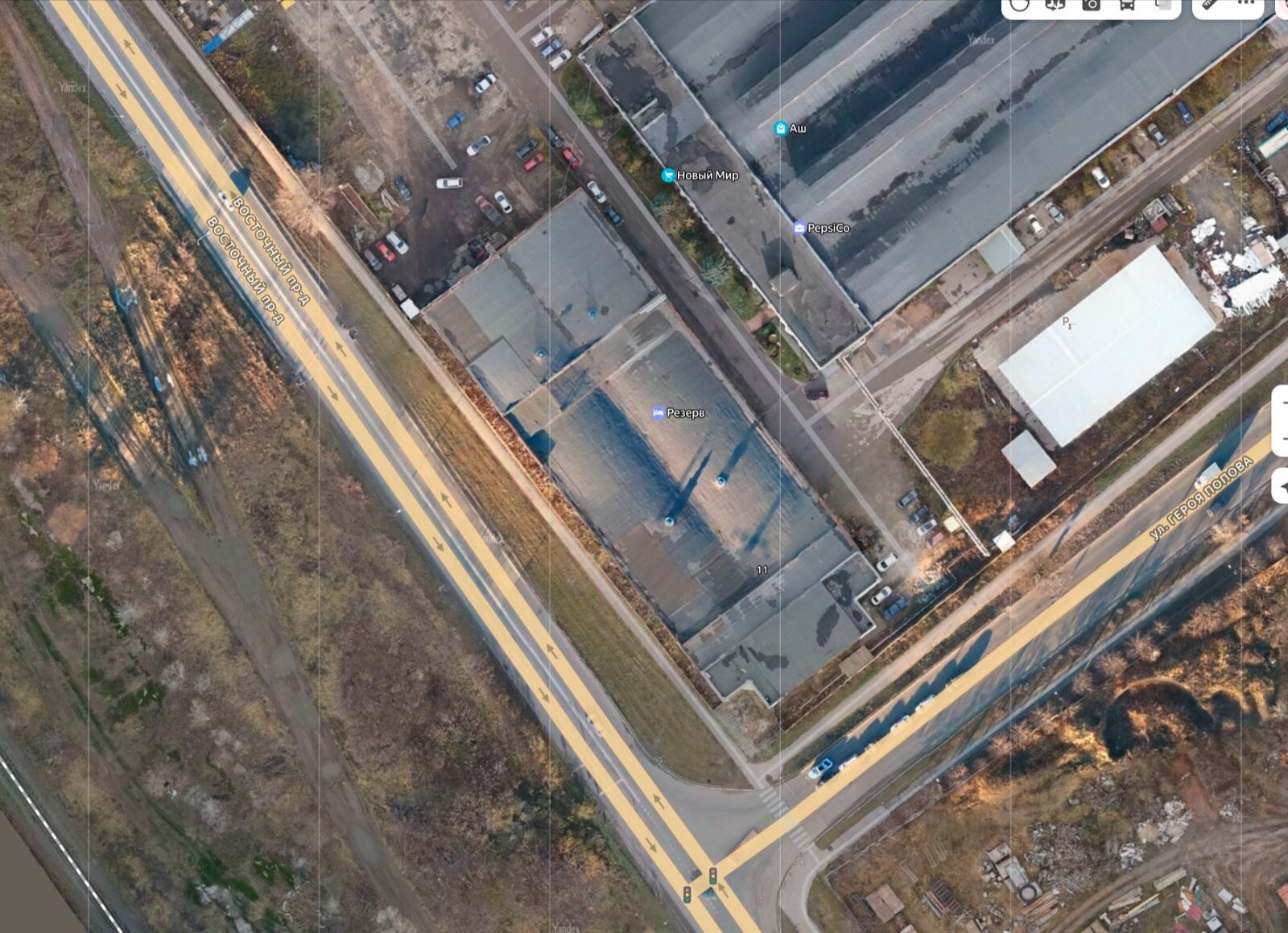 Завод Меткое на Google Maps