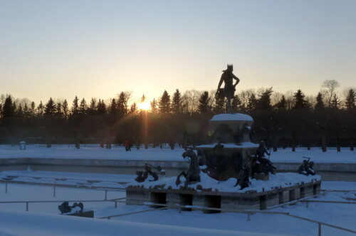 Зимний Петергоф