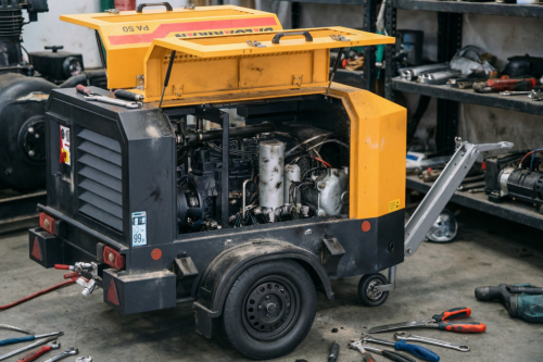 Разбор дизельного компрессора