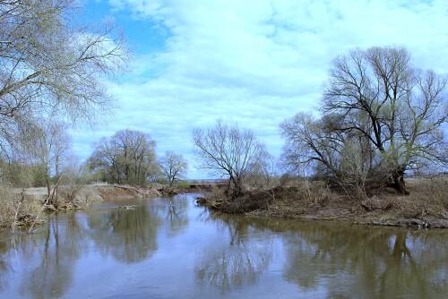 апрель,река Протва