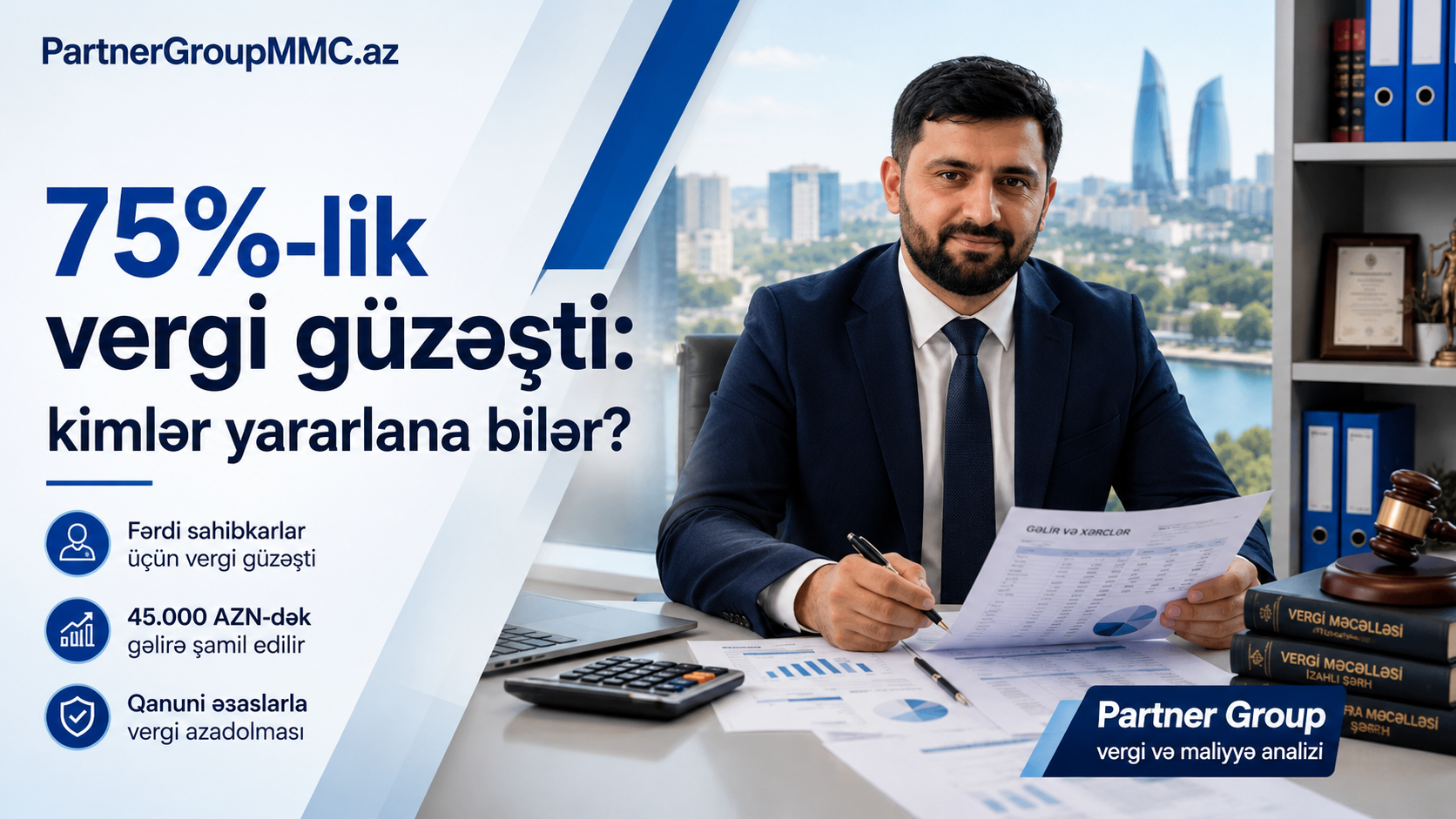 75%-lik vergi güzəşti: hansı fərdi sahibkarlar bu imkandan istifadə edə bilər?